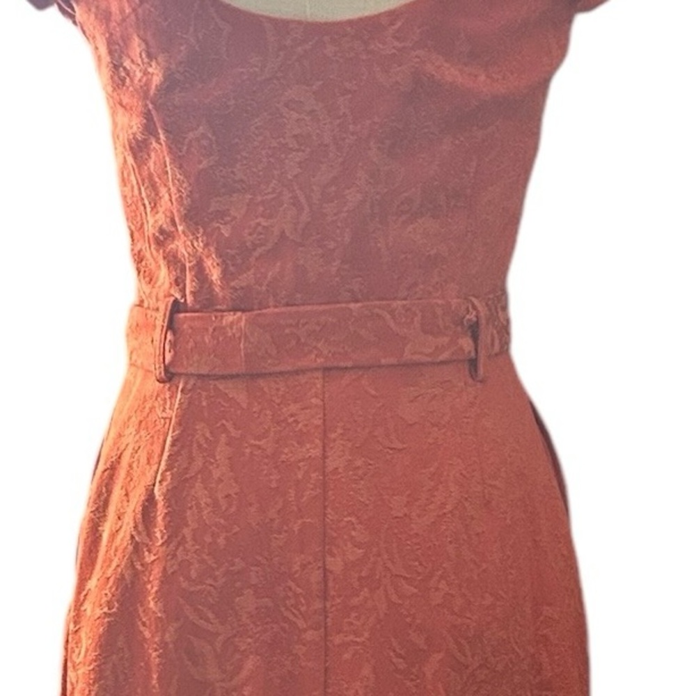 Endless Rose Orange Ruffled Dress - Picture 4 of 6
